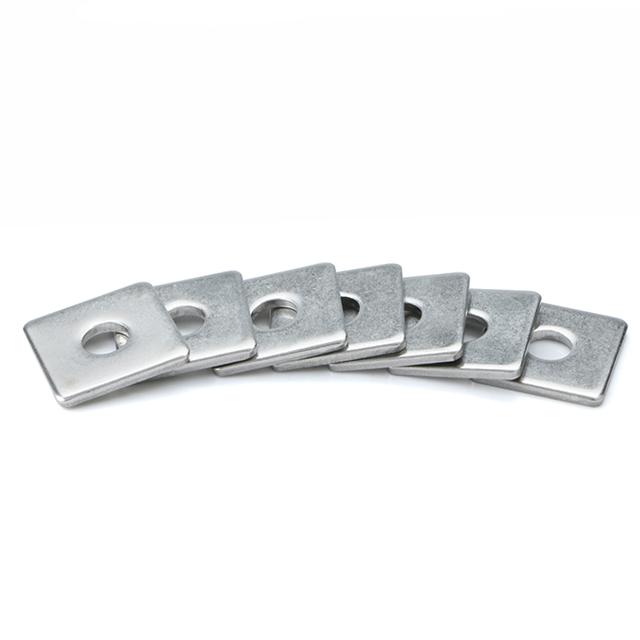 Carbon Steel Square Metal Flat Washers for Timber Constructions