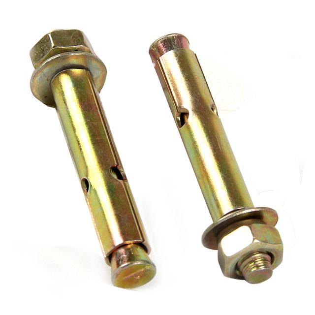 M24 Carbon Steel Sleeve Anchor Bolts BSW GOST Standard Grade 4.8