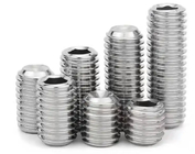 Stainless Steel Din 916 Hexagon Socket Set Screws Cup Point M16 4mm