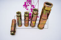 Three Pieces Fixing Anchor Bolts Loose Bolt Shield Anchor Yellow Zinc Plated