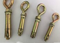 Carbon Steel Eye Bolt Sleeve Anchor Expansion Bolt With Yellow Zinc Color