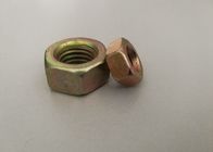 Iron Material Hex Head Nuts Of 4.8/6.8/8.8  Grade With Yellow Color Used Fasteners