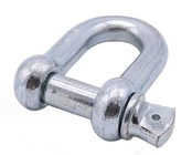 Fasteners Marine 12mm Rigging D Shackle Galvanized White Zinc Plated Anchor bolt