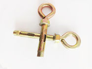 Factory Price Sleeve Anchor Bolts Hook Bolts and eye bolt yellow Zinc Color