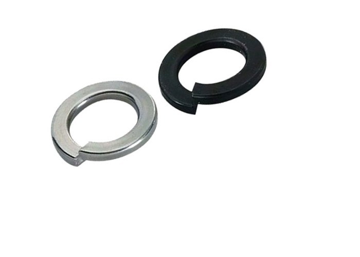 M3M56 Size Steel Spring Washer DIN127 With Zinc Plated Black Yellow Color