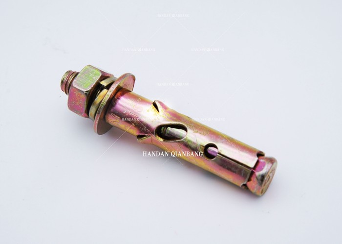 Hex Head Galvanized Sleeve Anchor Bolts ,Antiskid Shark Fin Type Heavy