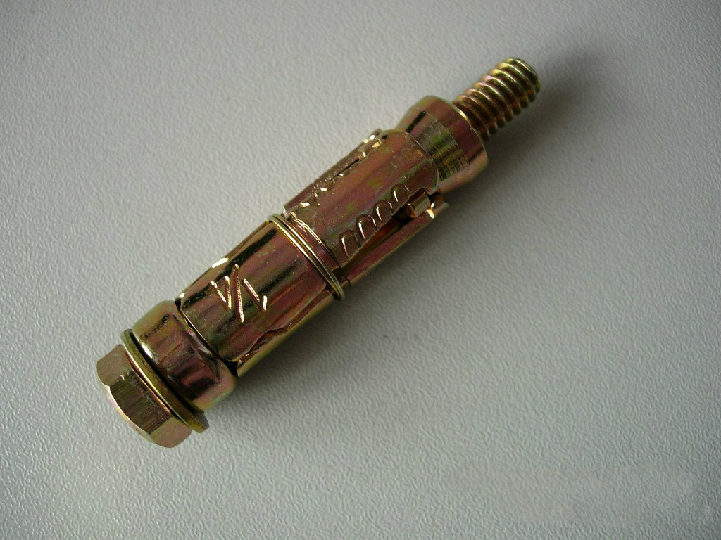 3PCS Hollow Wall Fixings Heavy Duty , Expansion Through Bolt Fasteners