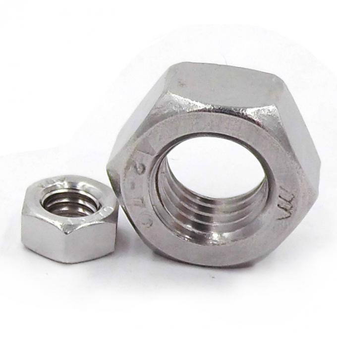 A2 A4 Metric Stainless Steel Hex Nut DIN934