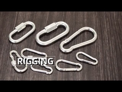 Swivel Eye Ring Hanging Connector Double Ended Swivel Eye to Eye Hook 16*16