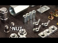 Customize Carbon Steel Hex Head Flange Nut Standard DIN6923