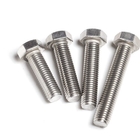 4.8 And 8.8 Grade M6 Hex Head Bolts Din933 Steel