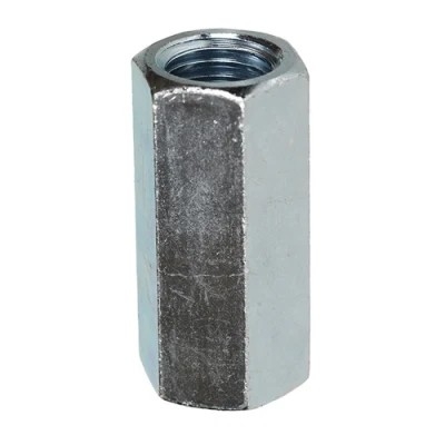 Zinc Plated Hexagon Long Nut M 3d Hex Coupling Nuts Din 6334