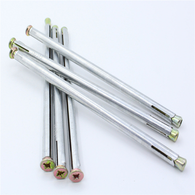 M8 - M10 Metal Frame Anchor Bolt Zinc Silver Carbon Steel 4.8