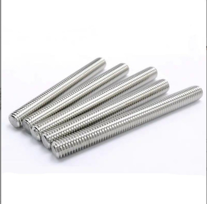 Din 975 Carbon Steel Thread Rod Fasteners Blue Zinc Plated