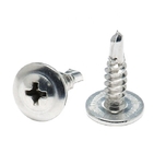 Cross large flat head/round head drill tail screw dovetail nail with cushion drill tail