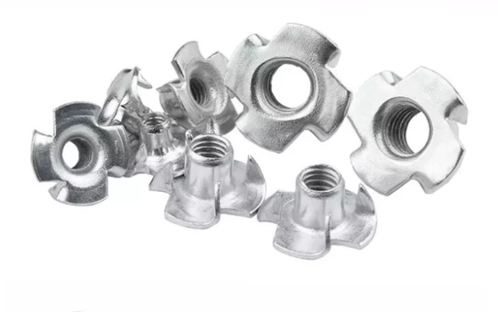 Grade 4.8 8.8 Hex Head Nuts M5 -M20 Carbon Steel Zinc Plated Four Jaw