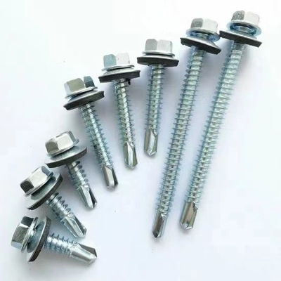 Cross Recessed Pan Head Screw With Collar Heavy Duty Self Drilling Screws DIN967