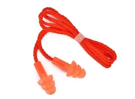 Color DIN Earplugs For Noise Isolation Pu Foam Material Factory Labor Protection