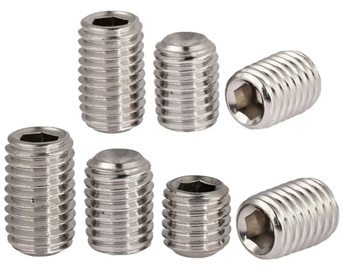 Stainless Steel Din 916 Hexagon Socket Set Screws Cup Point M16 4mm