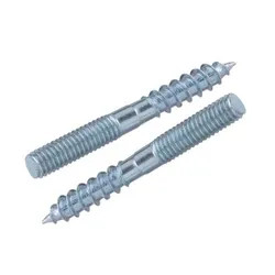 Zinc Plated Steel Hanger Bolt Din Grade 4.8 Carbon