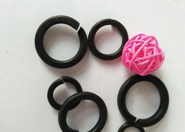 4.8 Grade High Strength Flat Steel Spring Washer Black Color Anti Vibration M5~M56