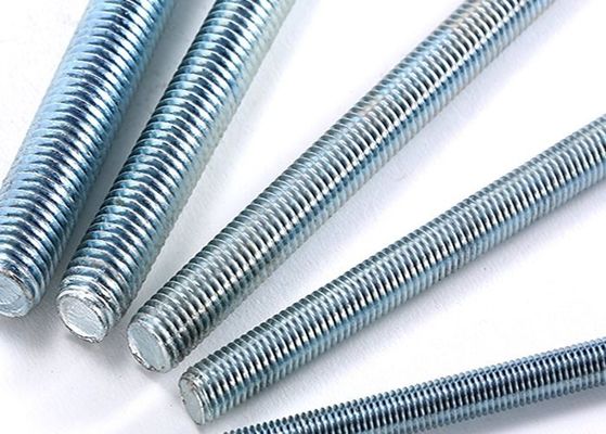 DIN975 White Zinc Plated M5 Full Threaded Bolt