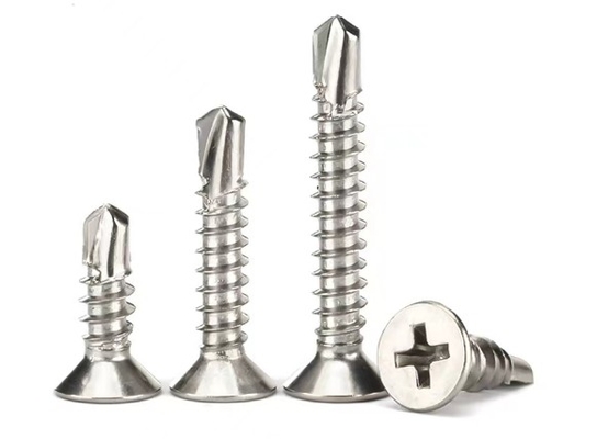 Countersunk Cross Self Tapping Galvanized Self Drilling Screw M4.2 M 4.8 Dovetail Screw