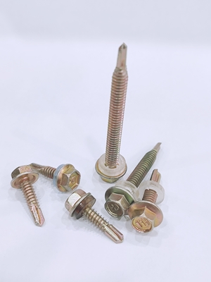 Stainless steel 304/316 hexagonal drill tail screw color steel tile and iron sheet