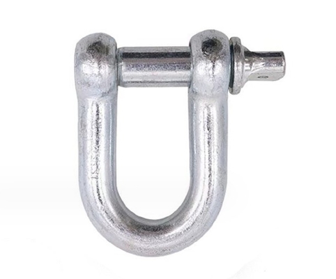 Fasteners Marine 12mm Rigging D Shackle Galvanized White Zinc Plated Anchor bolt