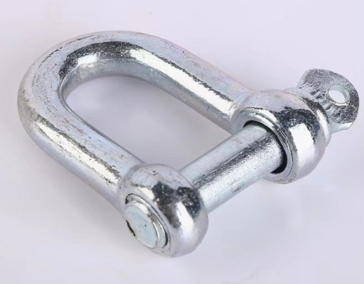 Fasteners Marine 12mm Rigging D Shackle Galvanized White Zinc Plated Anchor bolt