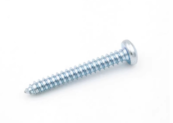 Factory Quality Self Tapping Screws With Cross Pan Heads Hardened M3.5*19  Silvery