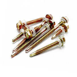 High strength M3.5-M6.3 hexagonal drill tail thread self tapping screw