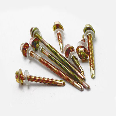 High strength M3.5-M6.3 hexagonal drill tail thread self tapping screw