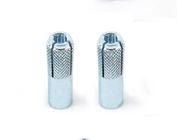 White Zinc Plated 4.8 Carbon Steel Drop In Anchor Fasteners Iron Material