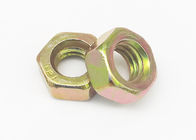 Heavy Yellow Zinc Plated Hexagonal Nut For Automobile Industry