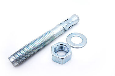 M12x100 Din Standard Chemical Anchor Bolt Fixings Grade 4.8 For Equipment Installation