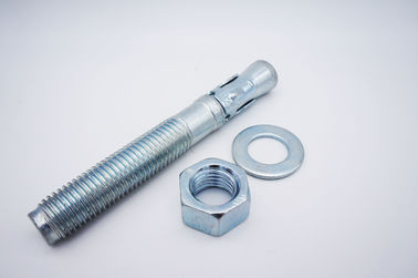 M12x100 Din Standard Chemical Anchor Bolt Fixings Grade 4.8 For Equipment Installation