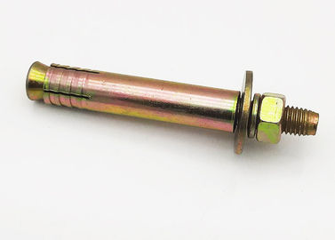 Hex Sleeve Elevator Expansion Anchor Bolt M6~M24 Yellow Zinc