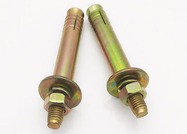 Hex Sleeve Elevator Expansion Anchor Bolt M6~M24 Yellow Zinc