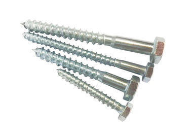 Carbon Steel Din 571 Hex Head Self Drilling Screw Wood 4.8/8.8