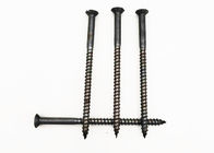 DIN 571 standard  ZINC  PLATED  wood  screw   with  mimus  screw head and  black  color