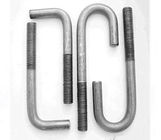 Carbon Steel Hook M12 Full Threaded Bolt White Zinc Plated
