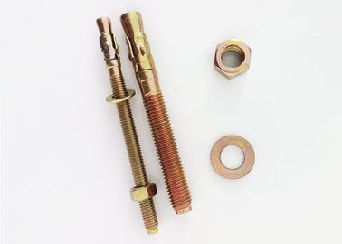 Din Standard Chemical Anchor Bolt Anchor Fixings 4.8 Grade For Equipment Installation