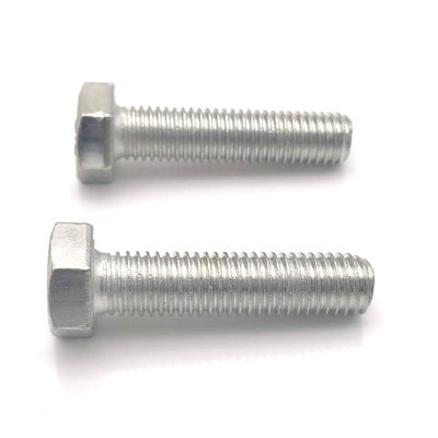 Din933 Din931 Hexagon Bolts With Flange 16mm - 70mm Grade 10.9