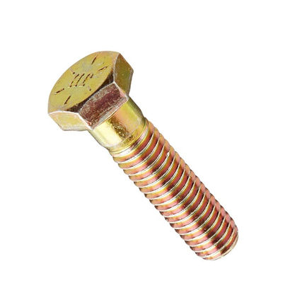 Din933 Din931 Hexagon Bolts With Flange 16mm - 70mm Grade 10.9