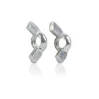 White Galvanized Wing Hand Tightened Nuts Din 315 Wing Nuts