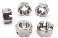 Carbon Steel Zinc Plated Hexagon Slotted Nut Din 935 Hex Nut