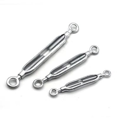 Hardware Din 1480 Turnbuckle Rigging Tool Electrogalvanizing Hot Dip Galvanizing Steel M6