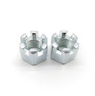 M20 Hex Head Nuts Fasteners Carbon Steel Zinc Galvanized Slotted Din 935