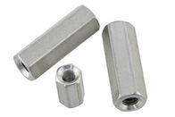 Long-hex-nut with zinc （hex thin nut）
